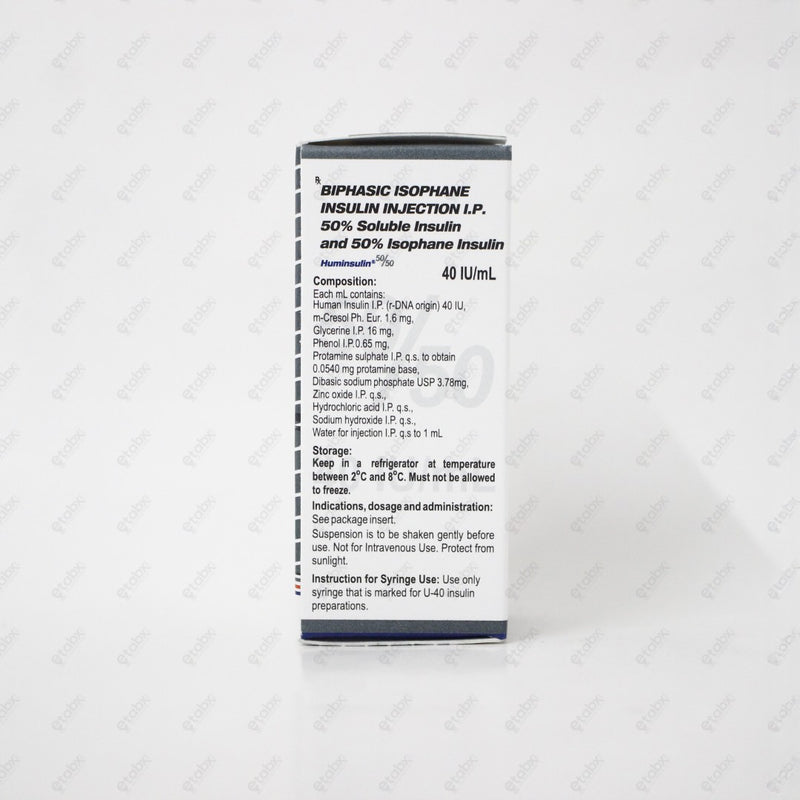 Humulin 50/50 40IU Insulin Injection
