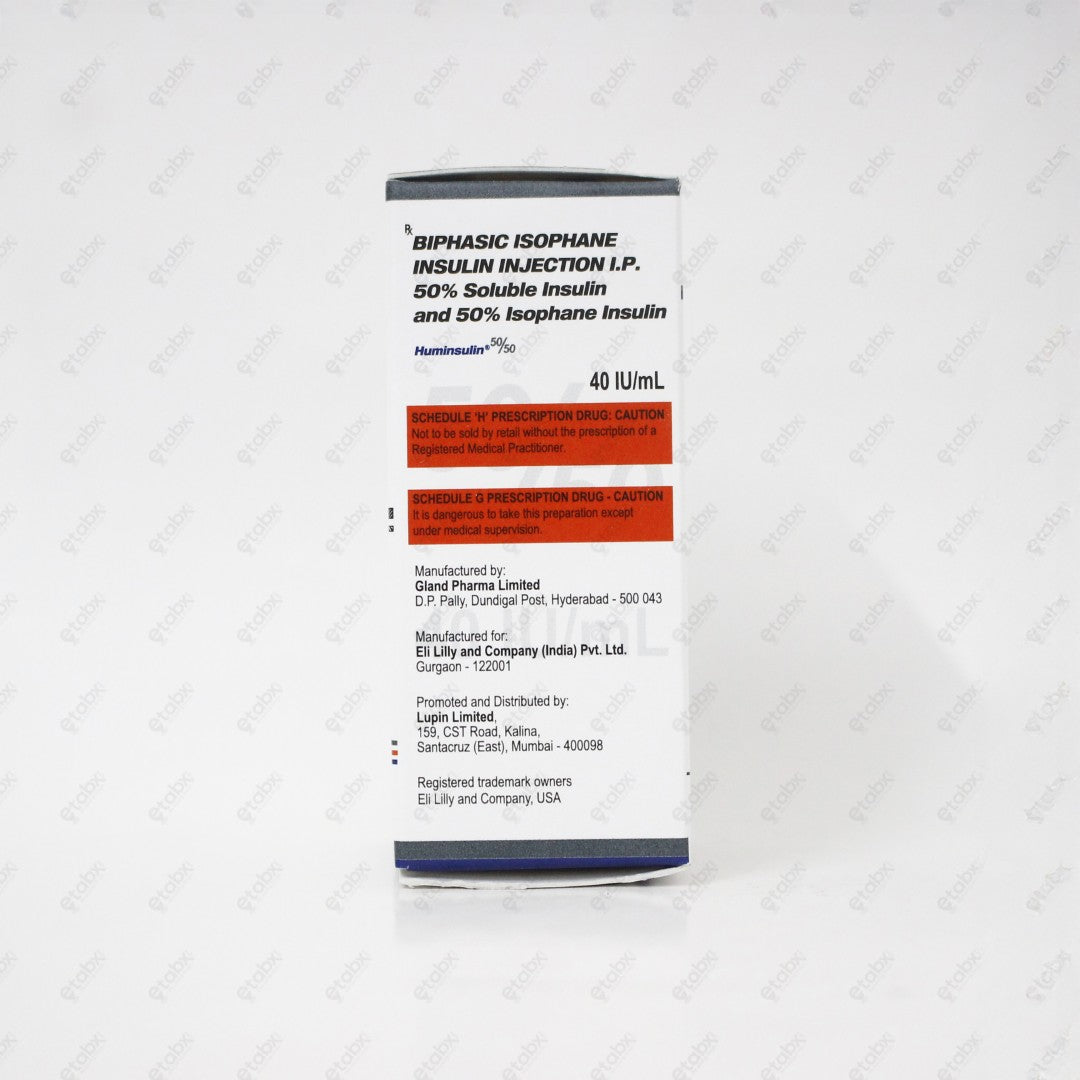 Humulin 50/50 40IU Insulin Injection
