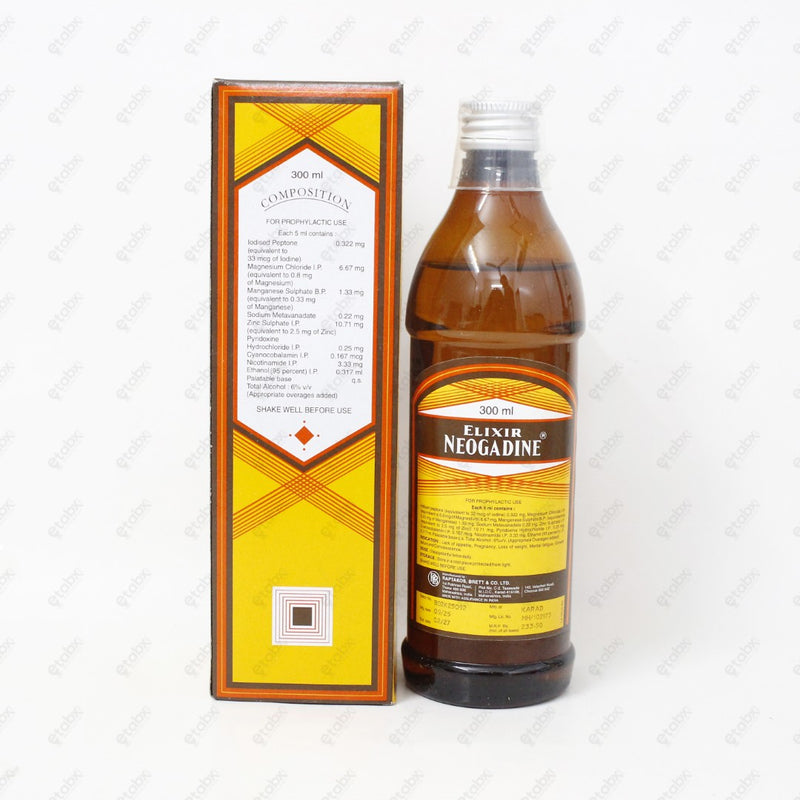 Neogadine Elixir Syrup 300ml