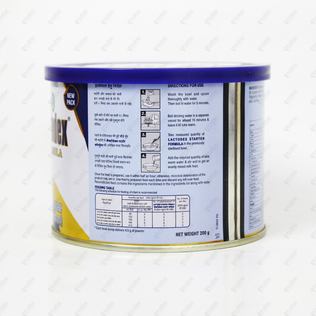 LACTODEX STARTER NEW 200GM