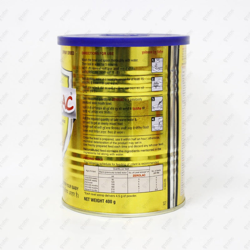 Zerolac Powder 400gm