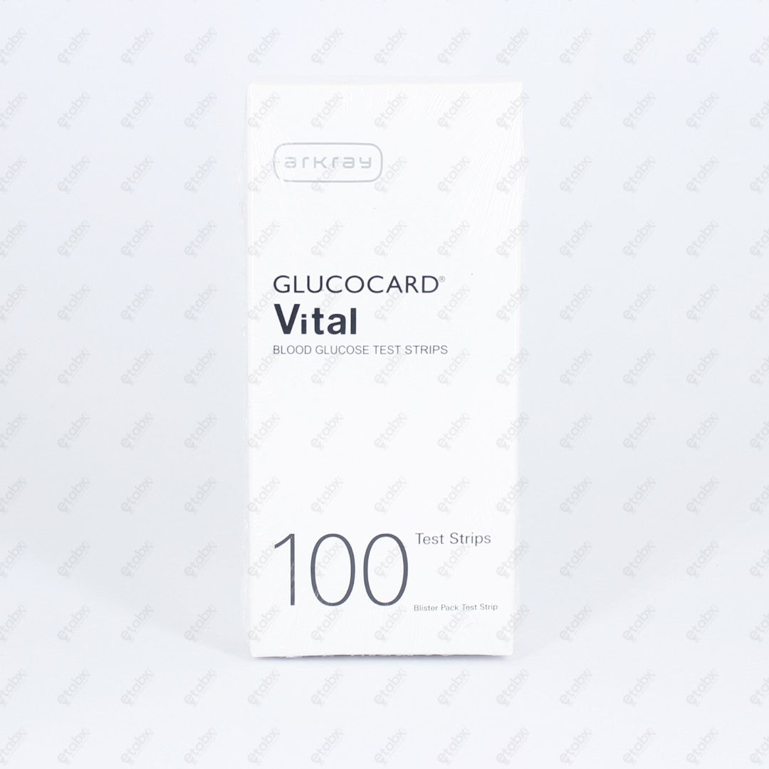 GlucoCard Vital Test Strips 100's