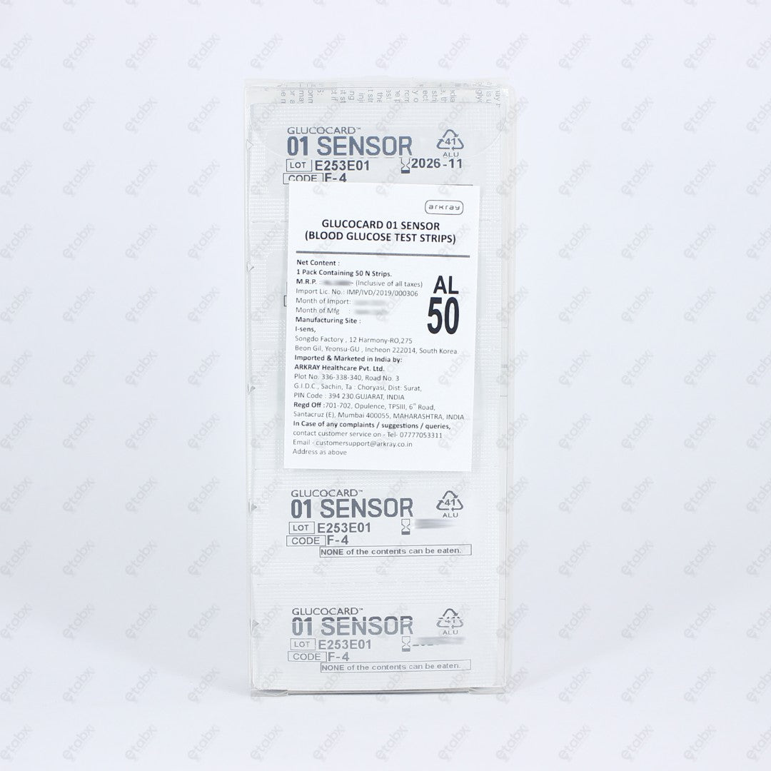 GlucoCard 01 Sensor 50's