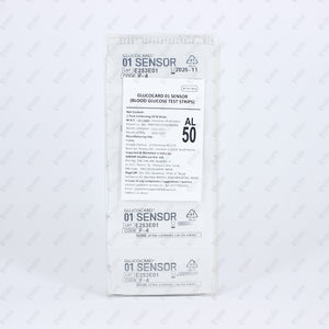 GlucoCard 01 Sensor 50's