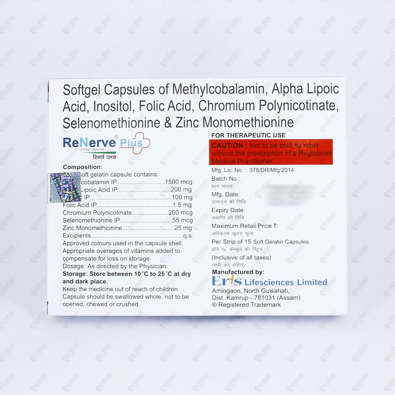 Renerve Plus Capsule 15