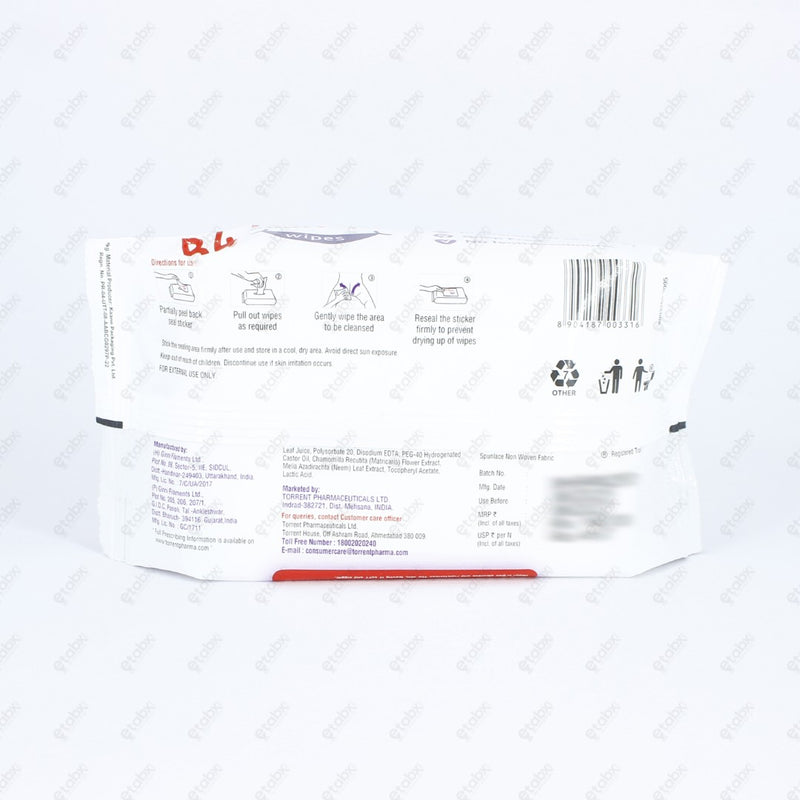 B4 Nappi Wipes 30'S Gentle Baby Wipes