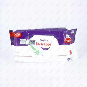 B4 Nappi Wipes 80'S Large Pack Gentle Baby Wipes