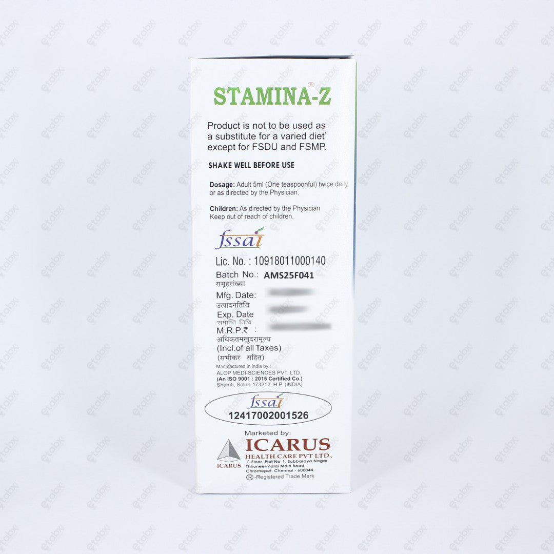Stamina Z Syrup 200ml