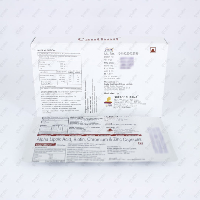 Canthnil Capsules 10's