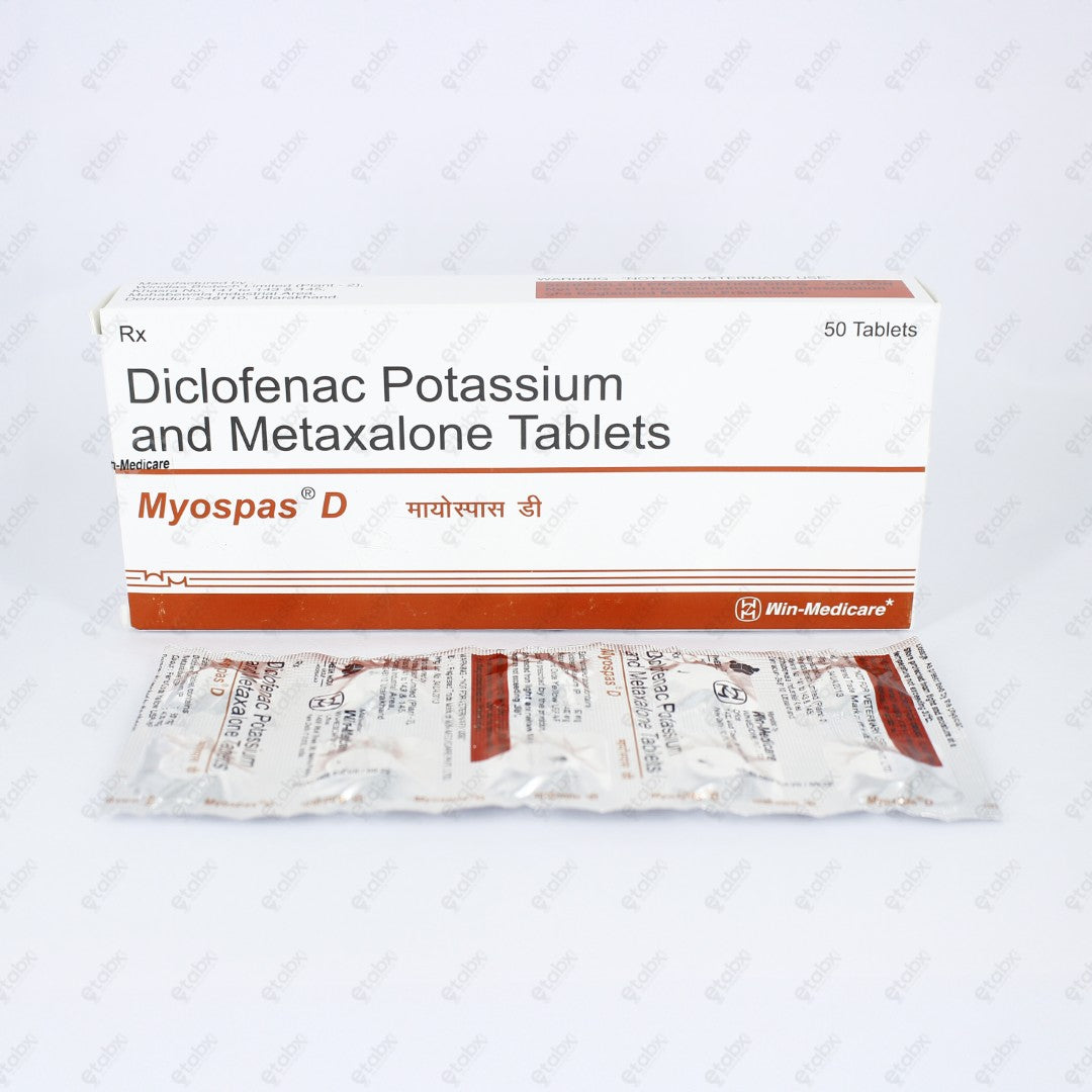 Myospas D Tablet 10's