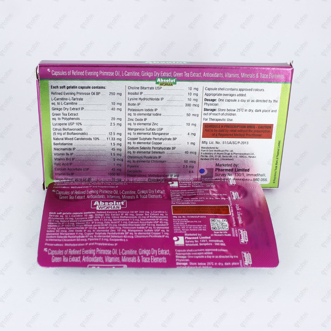 Absolut Woman Capsule 10's