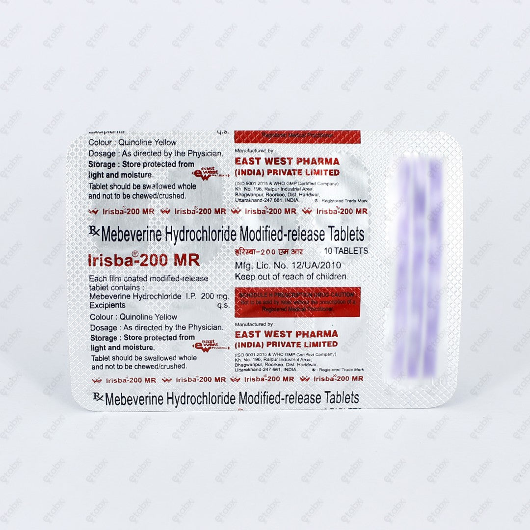 IRISBA-200 MR Tablets 10's