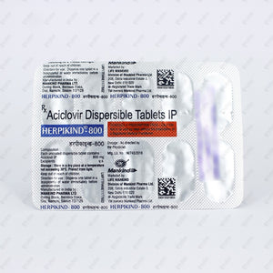 Herpikind 800mg Tablet 10's