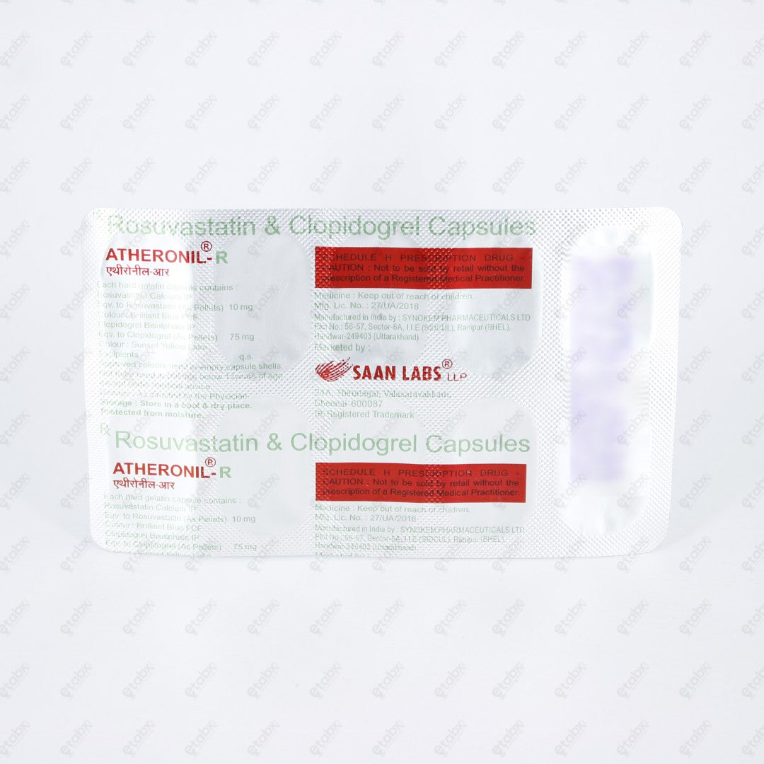 Atheronil R Capsules 10's