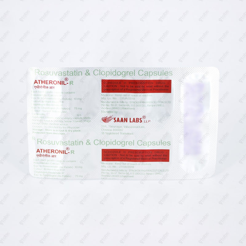 Atheronil R Capsules 10's