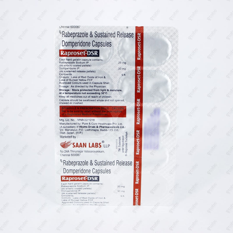 Raproset DSR Capsule 10's