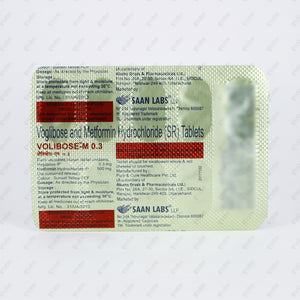 Volibose M 0.3 Tablet 10's