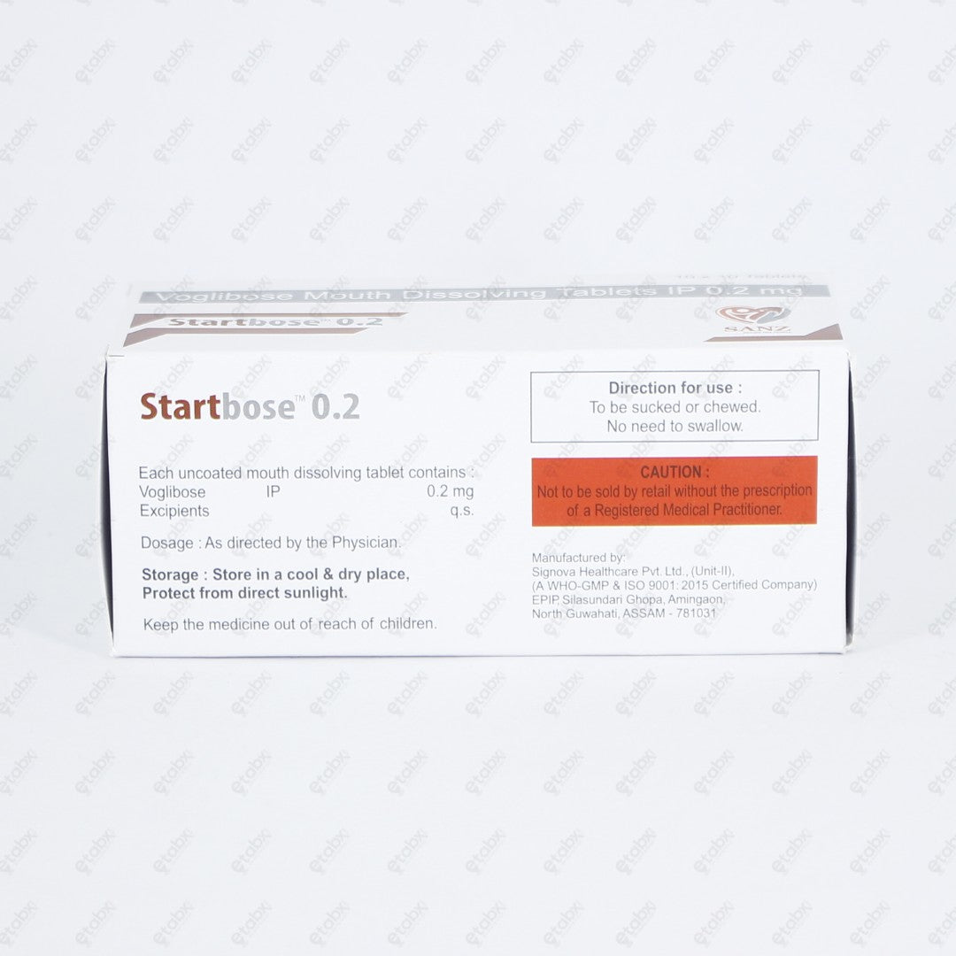 Startbose 0.2mg Tablet 10s