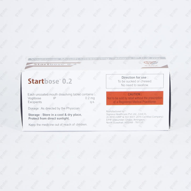 Startbose 0.2mg Tablet 10s