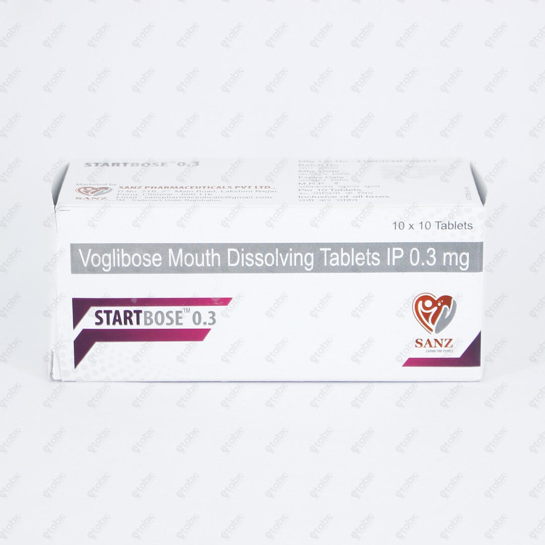 Startbose 0.3mg Tablet 10s