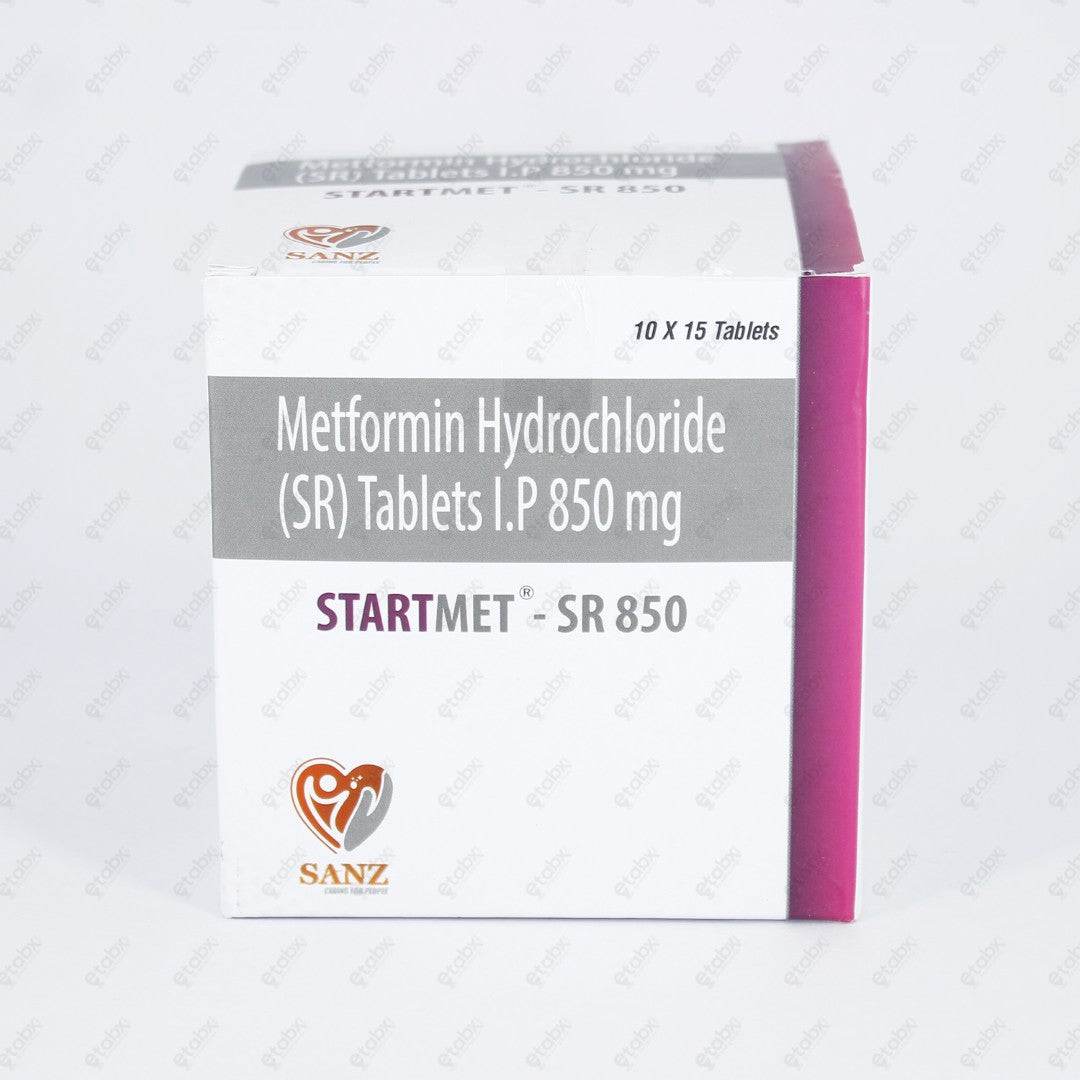 StartMet SR 850mg Tablet 15s