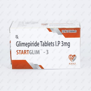 STARTGLIM 3mg Tablet 10