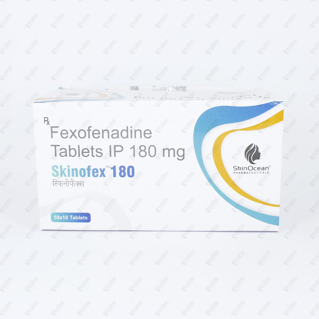 SKINOFEX 180mg Tablet 10's