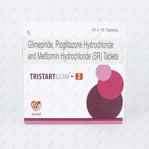Tristart Glim 2mg Tablet 15's