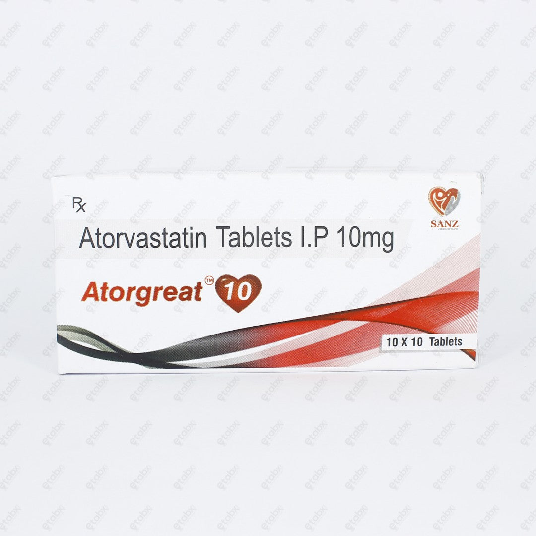 ATORGREAT 10MG Tablet 10's