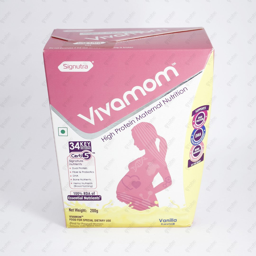 Vivamom Vanilla Nutritional Powder 200gm