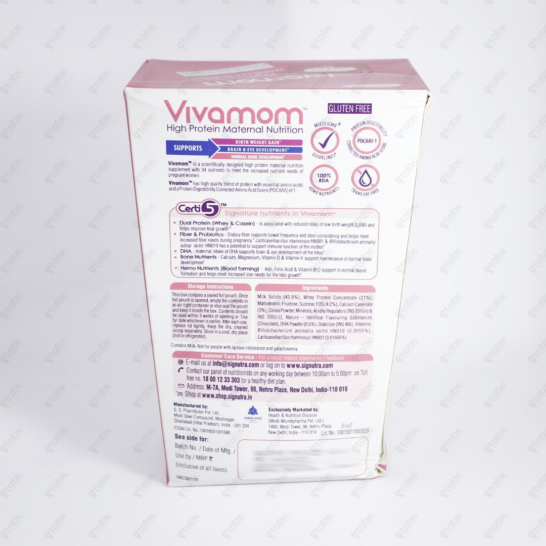 VIVAMOM Chocolate 400gm