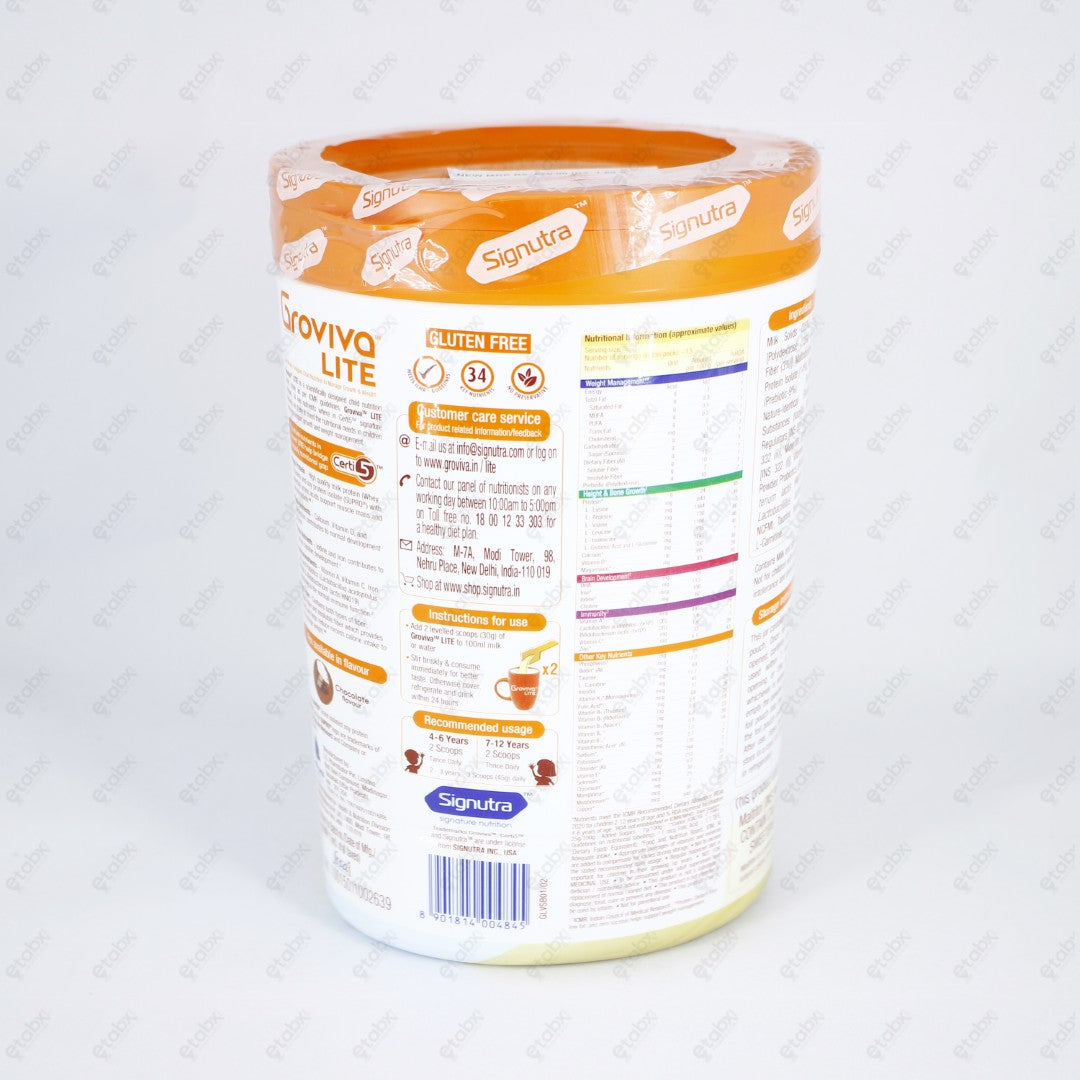 Groviva Lite Vanilla 400gm