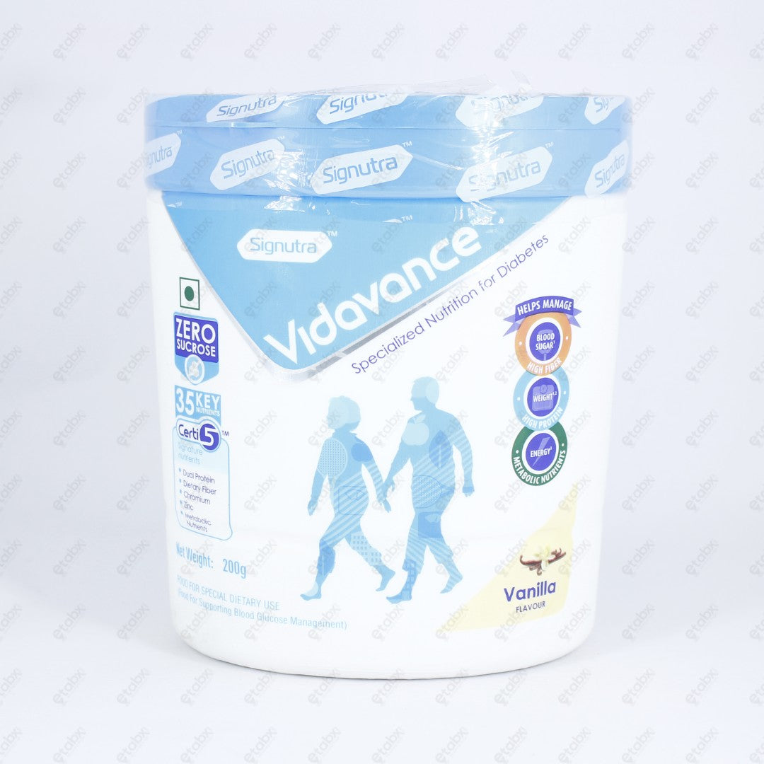 Vidavance Vanilla 200gm