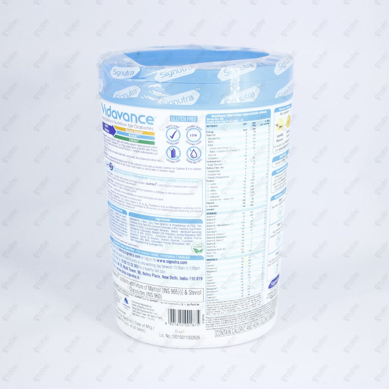 Vidavance Chocolate 400gm