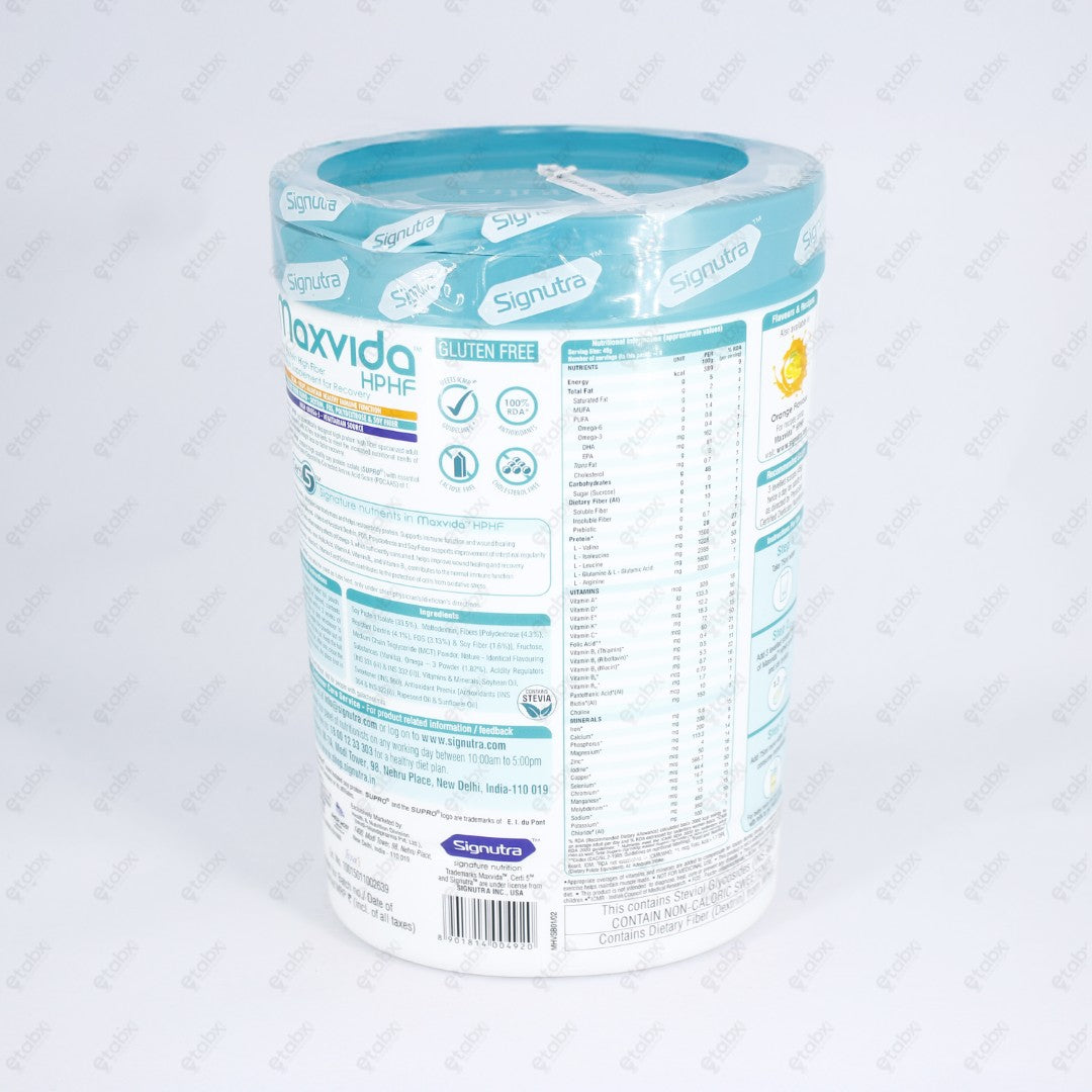 Maxvida HPHF Vanilla 400gm