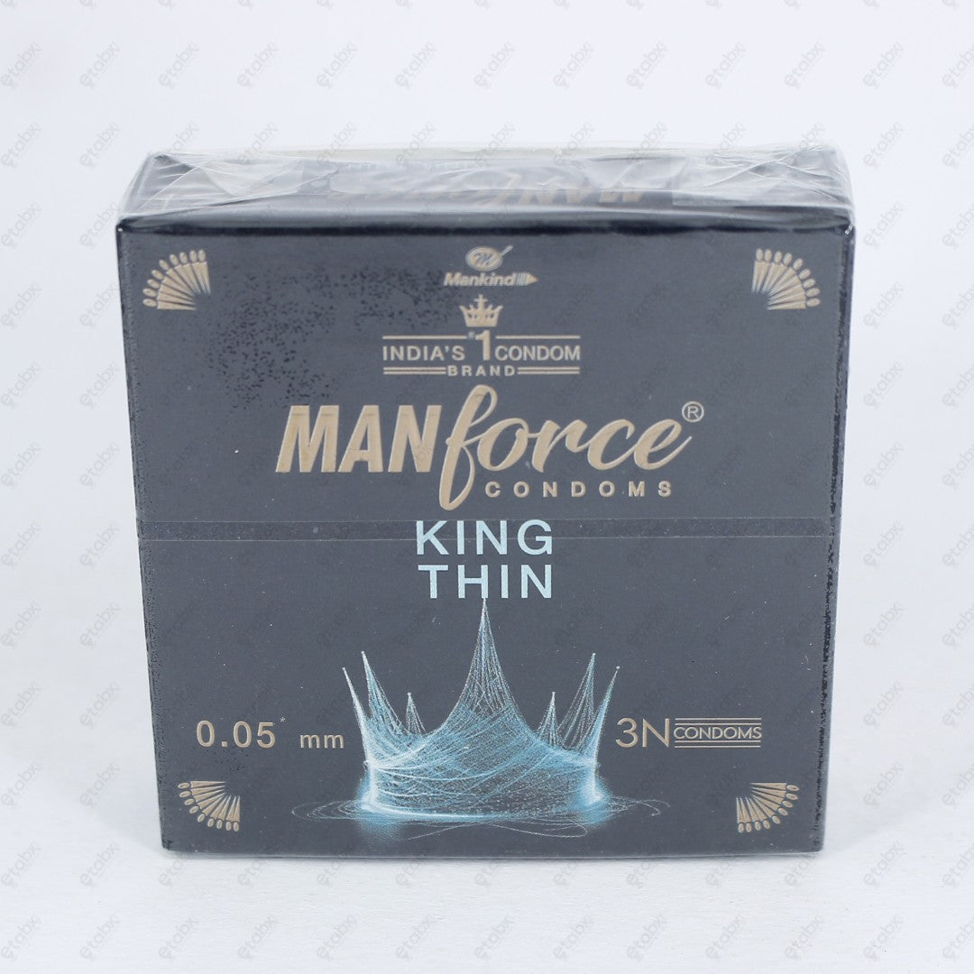 MANFORCE KING THIN CONDOMS 3'S