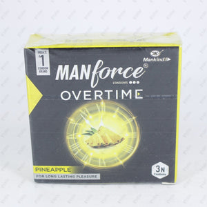 MANFORCE CONDOMS Overtime Pineapple 3'S