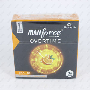 MANFORCE Overtime Condoms Orange 3's