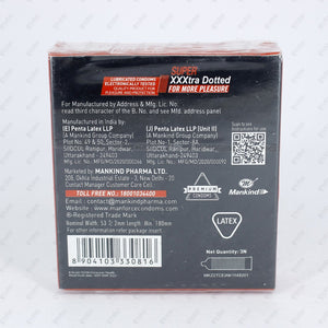 MANFORCE XOTIC CONDOMS Strawberry 3'S