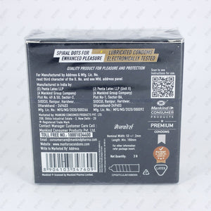 MANFORCE KING DOTS CONDOMS 3'S