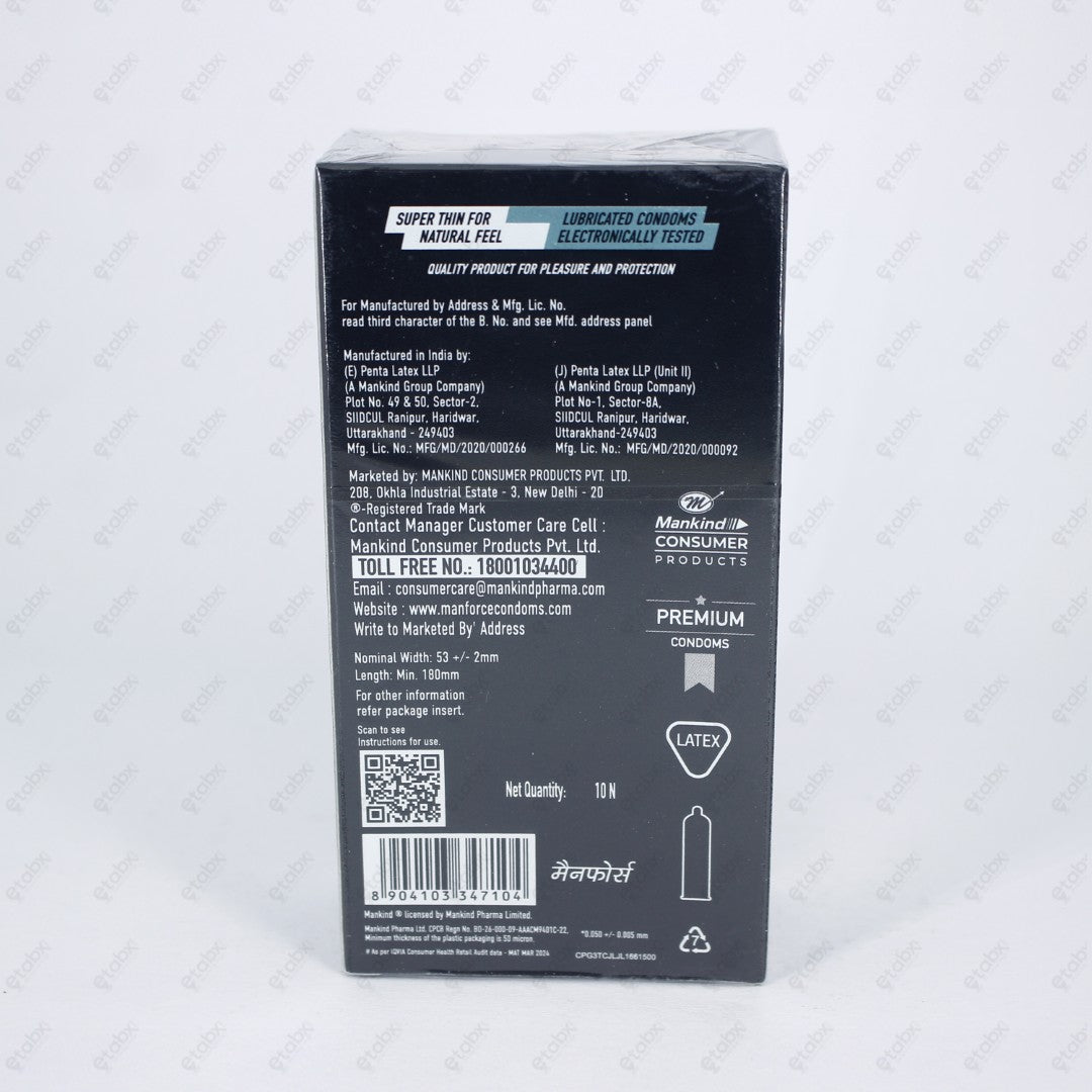 MANFORCE KING THIN CONDOMS 10'S