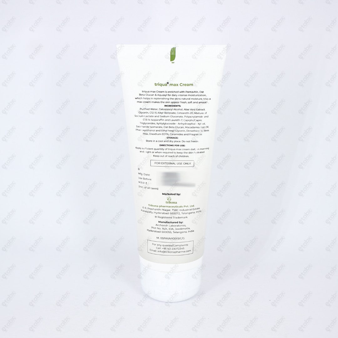Triqua Max Moisturizing Cream