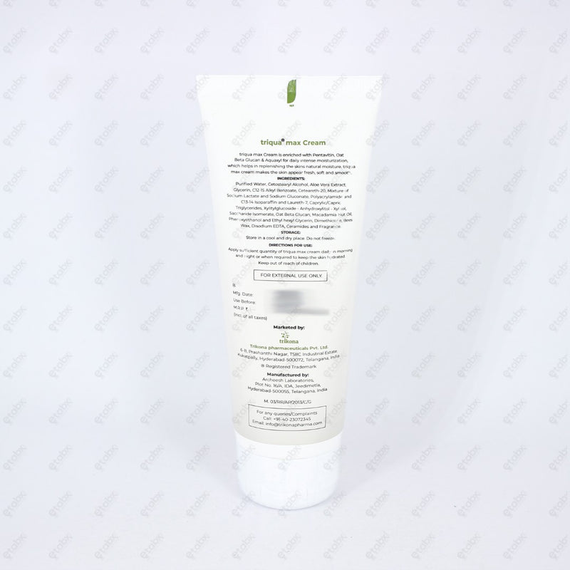 Triqua Max Moisturizing Cream