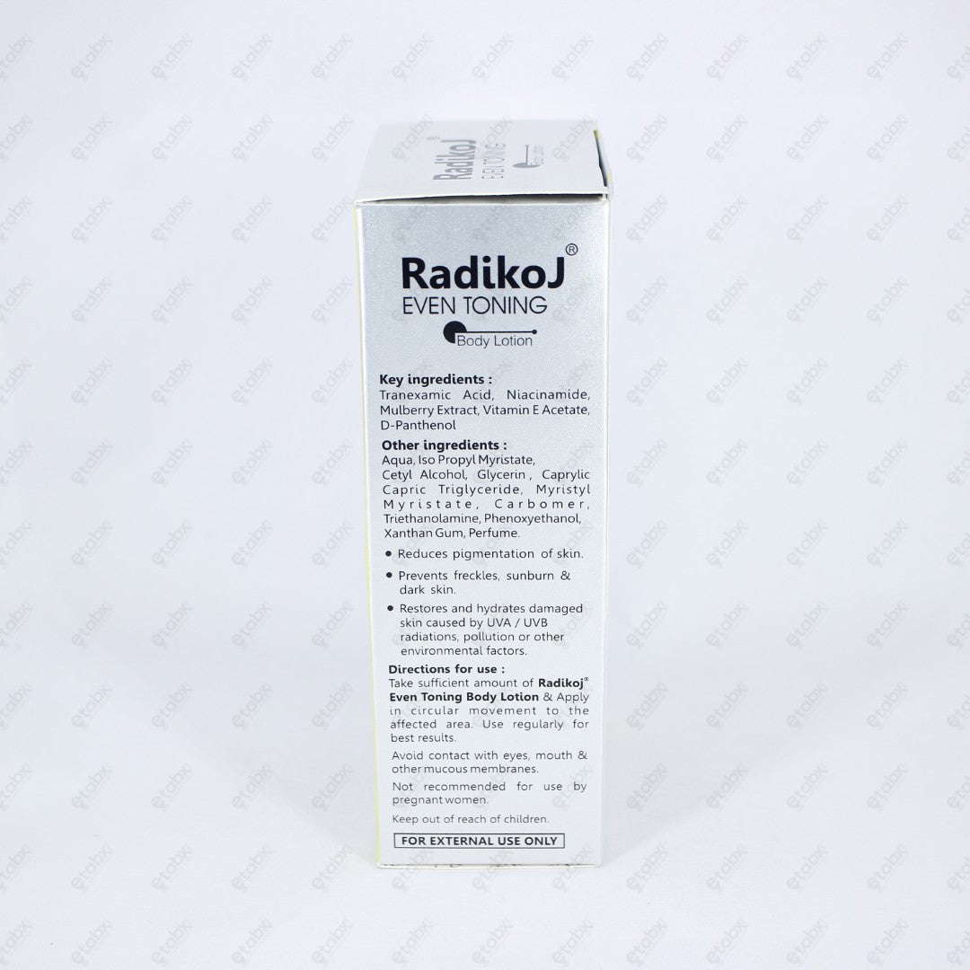 Radikoj Even Tonning Body Lotion 100ml