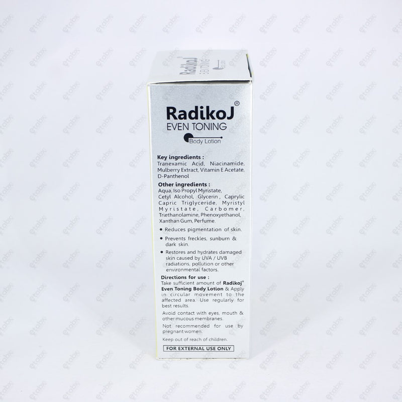 Radikoj Even Tonning Body Lotion 100ml