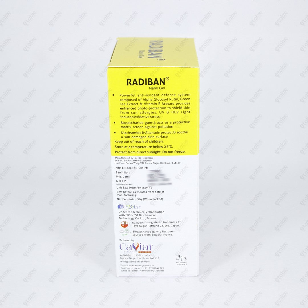 Radiban Nano gel