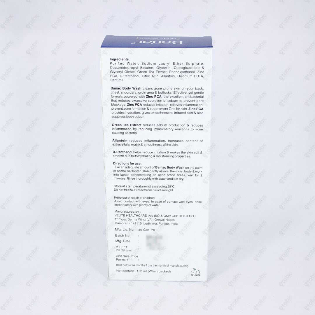 Banac Body Wash 150ml