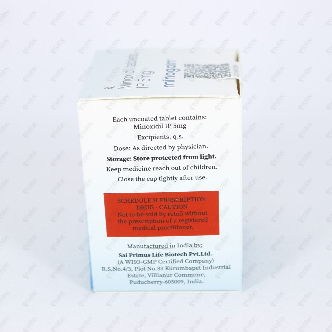 Minogain 5mg Tabs 30s