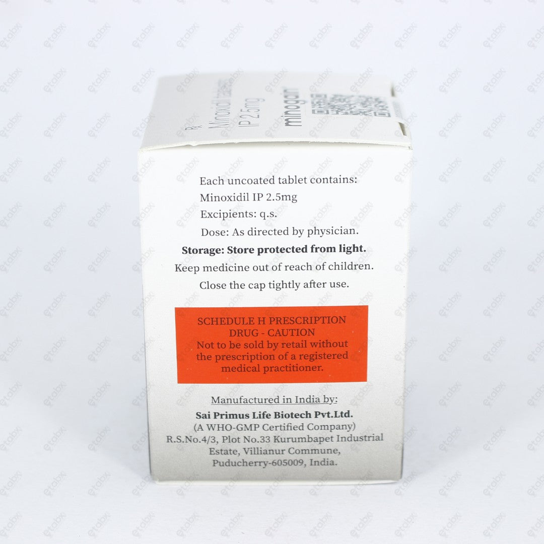 MINOGAIN 2.5 Tablet 30'S