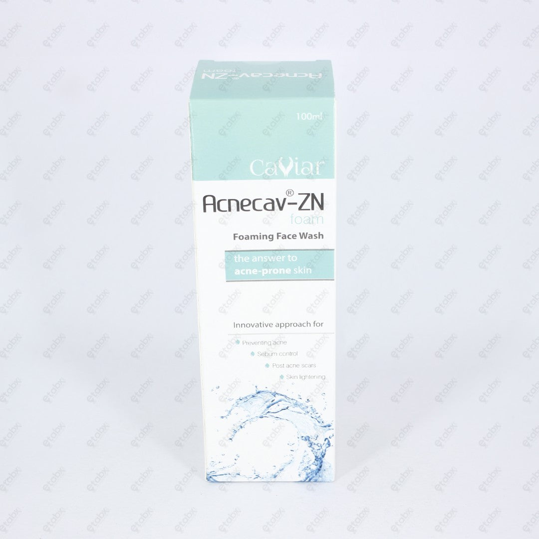 AcneCav ZN Foaming Face Wash 100ml